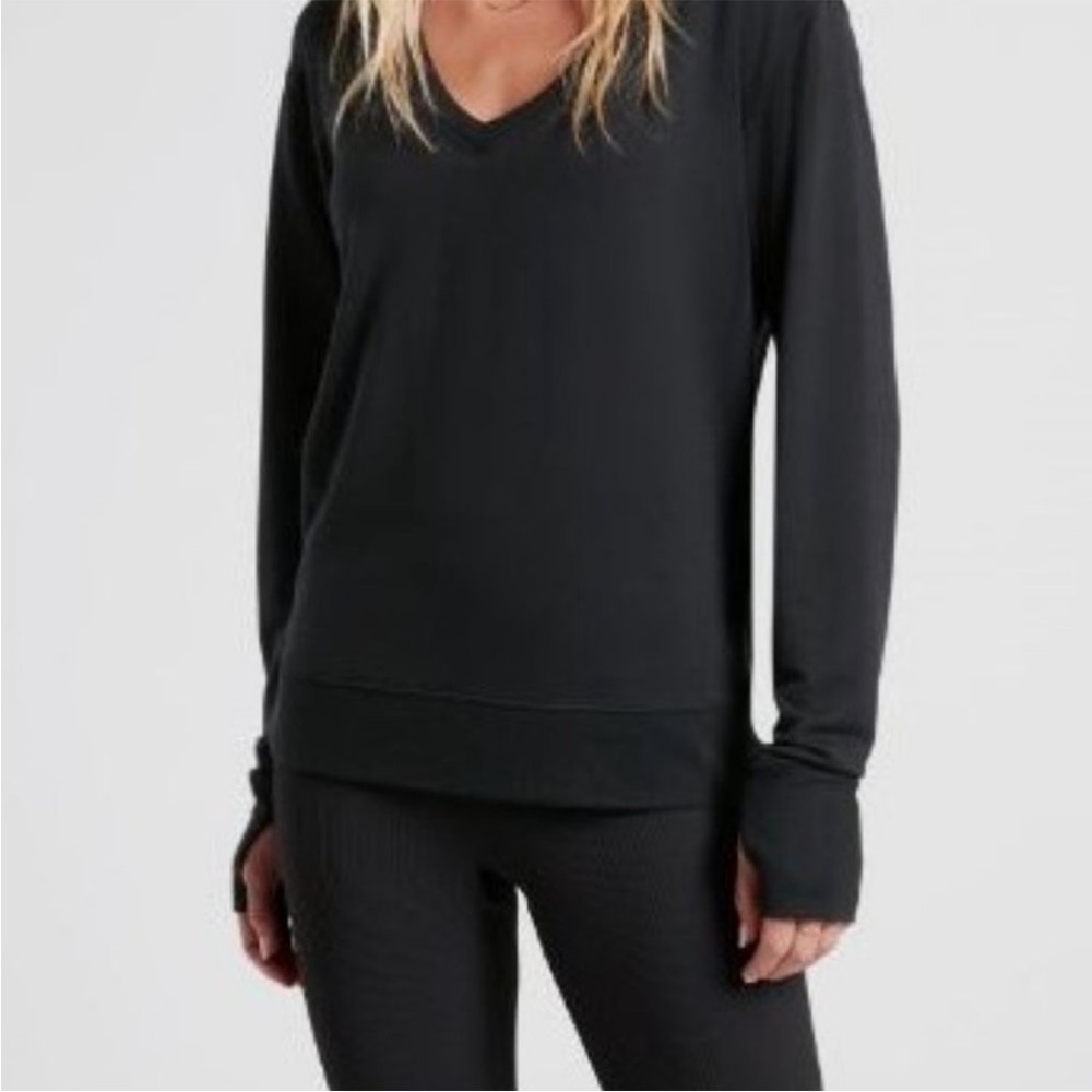 Athleta Sunrise V-Neck Sweatshirt